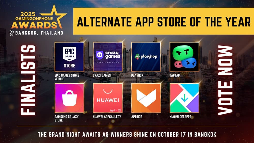 GamingonPhone Awards 2025 - Alternate App Store Of The Year