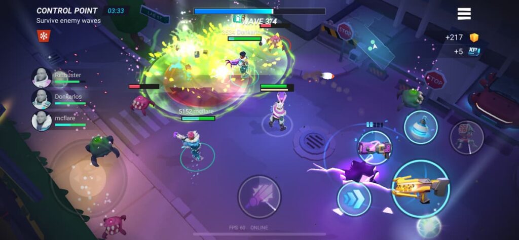Riftbusters gameplay visuals