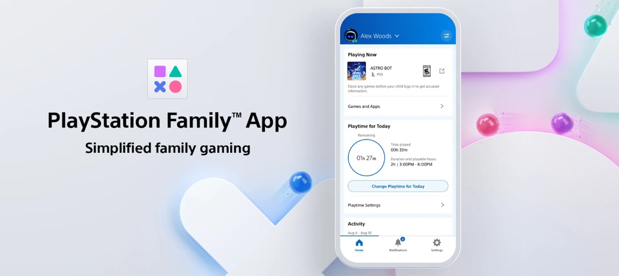Playstation Family App