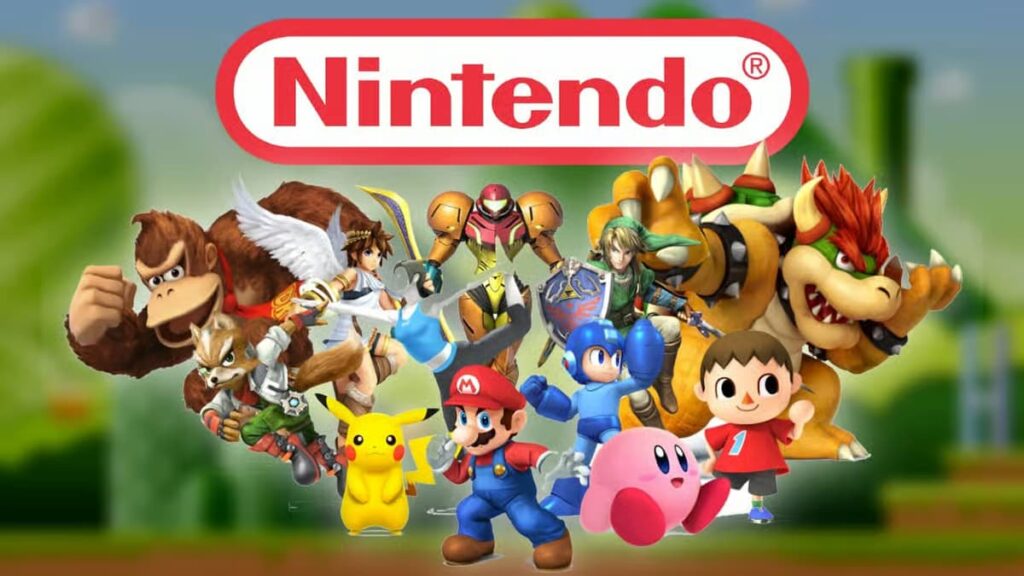 nintendo games and characters