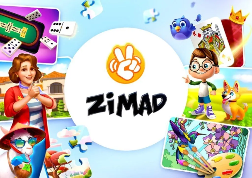 ZiMAD Logo and Games